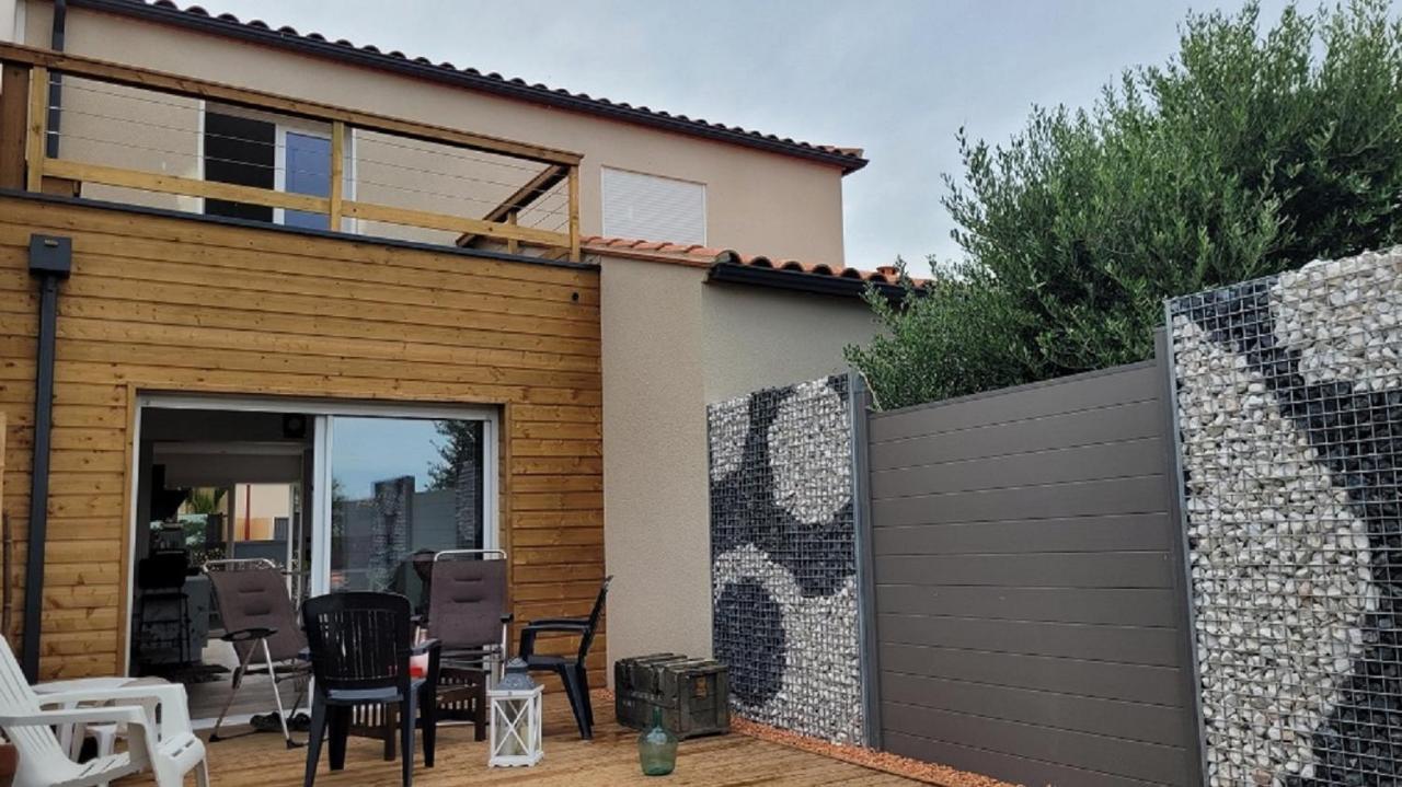 Gite Du Soleil Maison Lumineuse Avec Terrasse Solarium Parking Prive Sorede Exterior photo