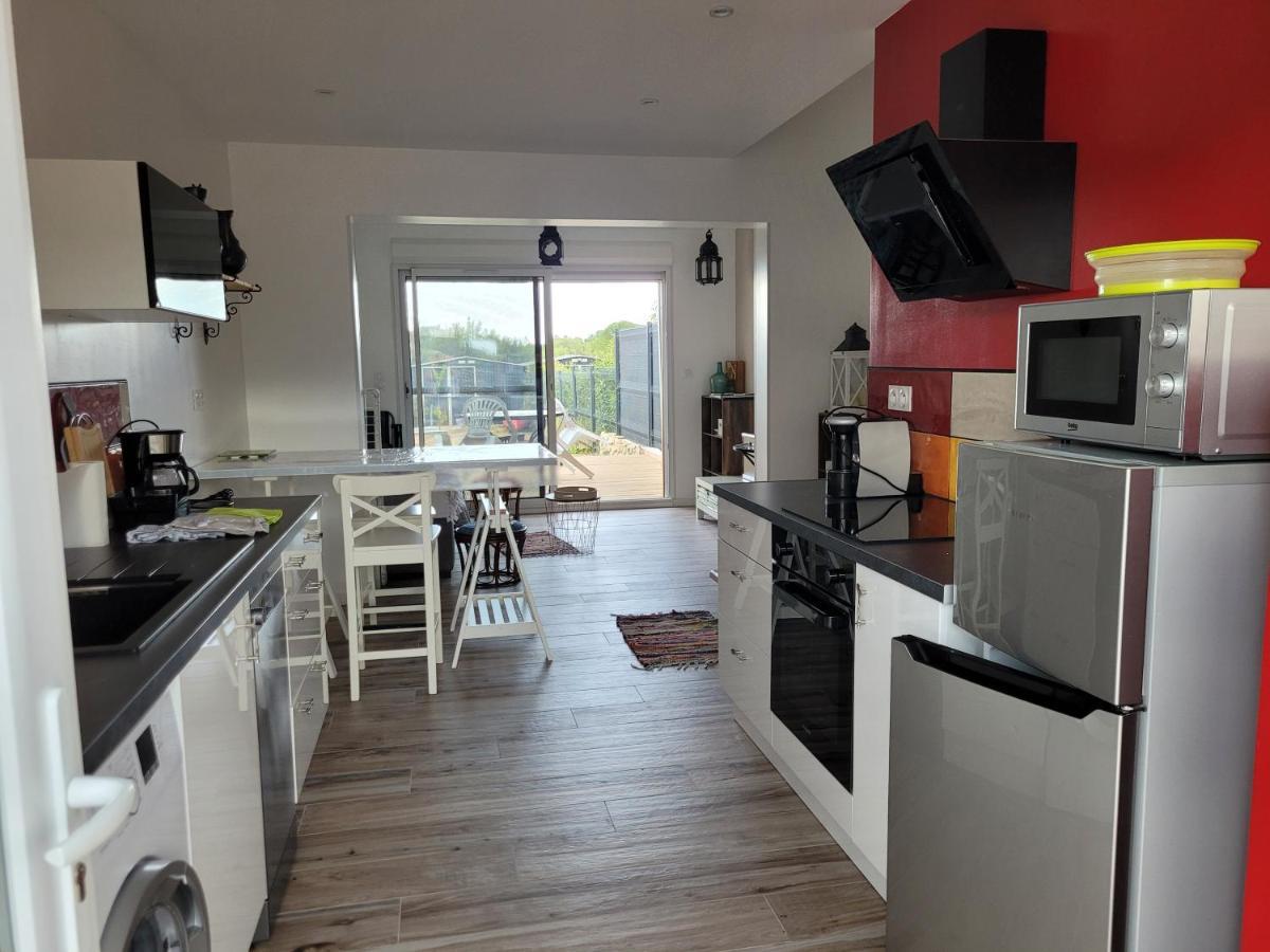 Gite Du Soleil Maison Lumineuse Avec Terrasse Solarium Parking Prive Sorede Exterior photo